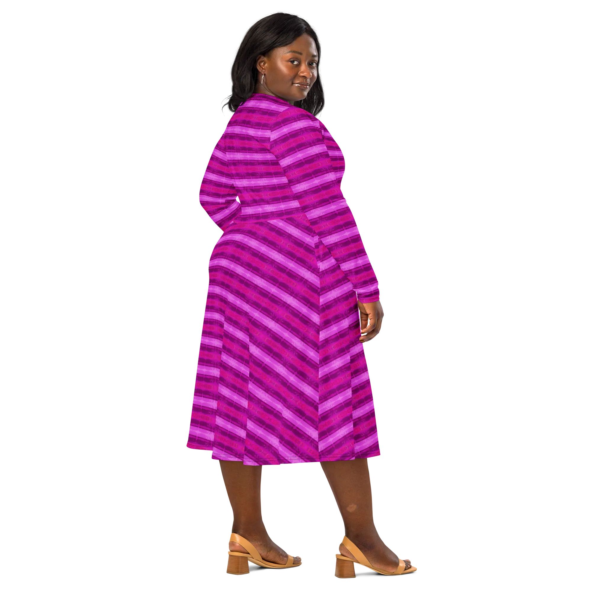 Long Sleeve Midi Dress (Her/Muliebris)(Rind#9 Rind Link) RJSTH@Fabric#9 RJTHS2022 RJS