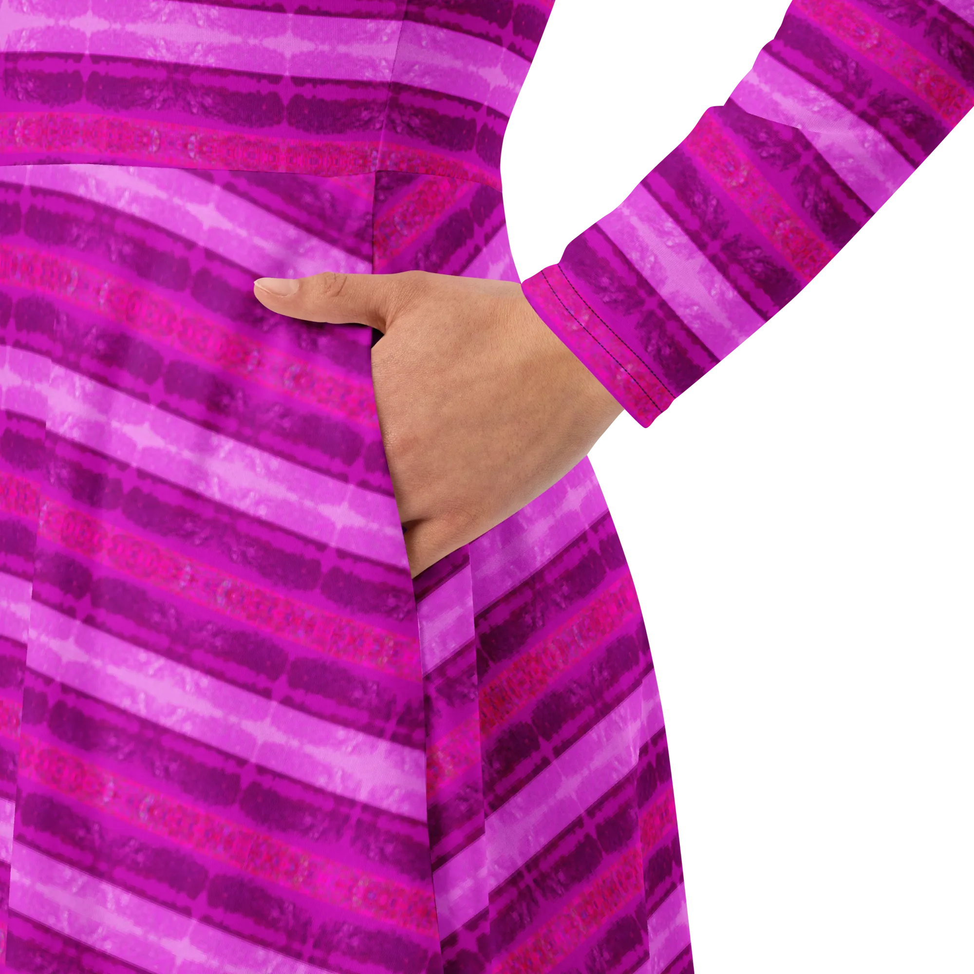 Long Sleeve Midi Dress (Her/Muliebris)(Rind#9 Rind Link) RJSTH@Fabric#9 RJTHS2022 RJS
