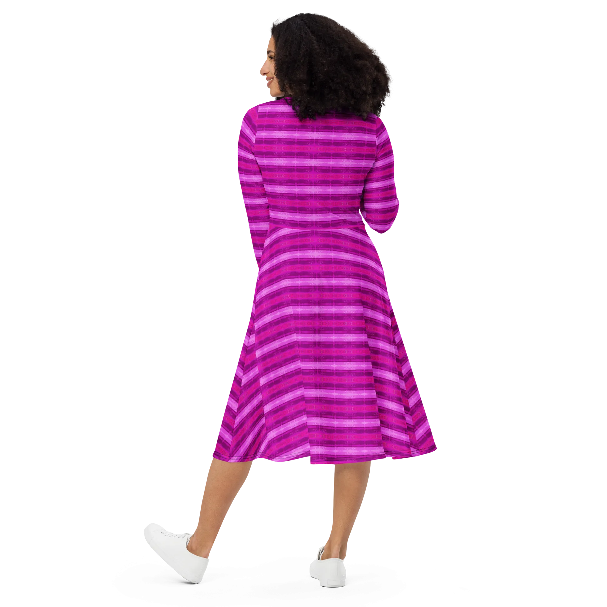 Long Sleeve Midi Dress (Her/Muliebris)(Rind#9 Rind Link) RJSTH@Fabric#9 RJTHS2022 RJS