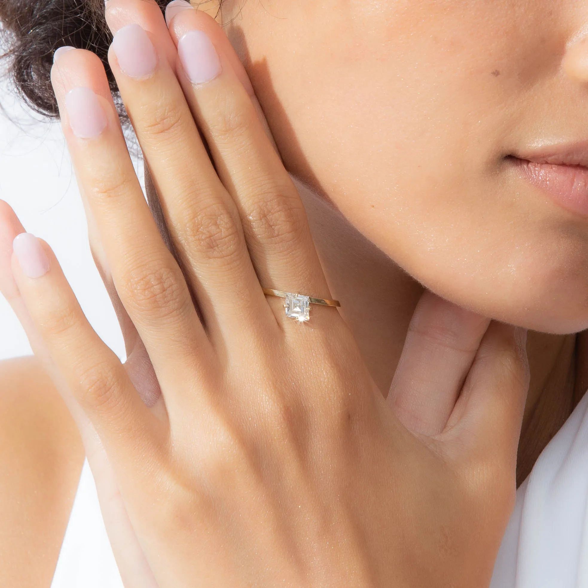Lozenge Slant Ring