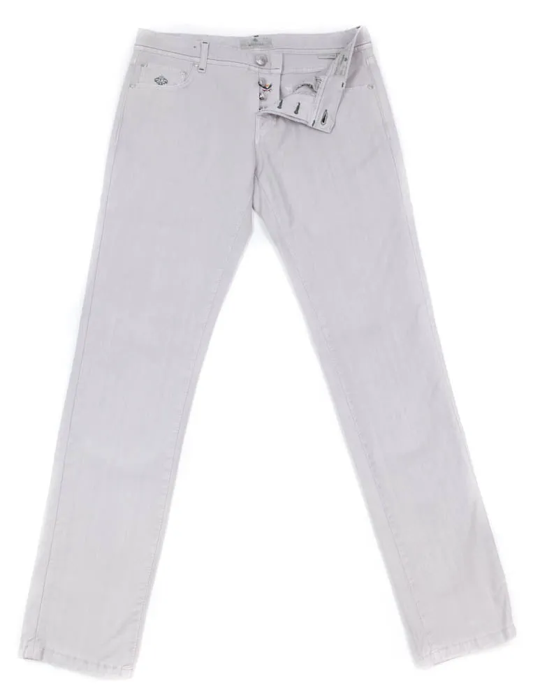 Luigi Borrelli Light Gray Pants - 34 US / 50 EU