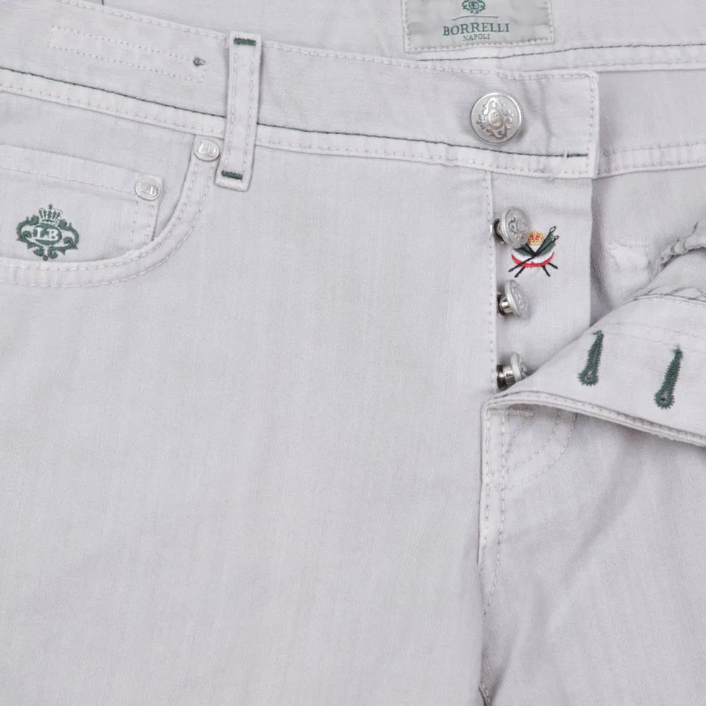 Luigi Borrelli Light Gray Pants - 34 US / 50 EU