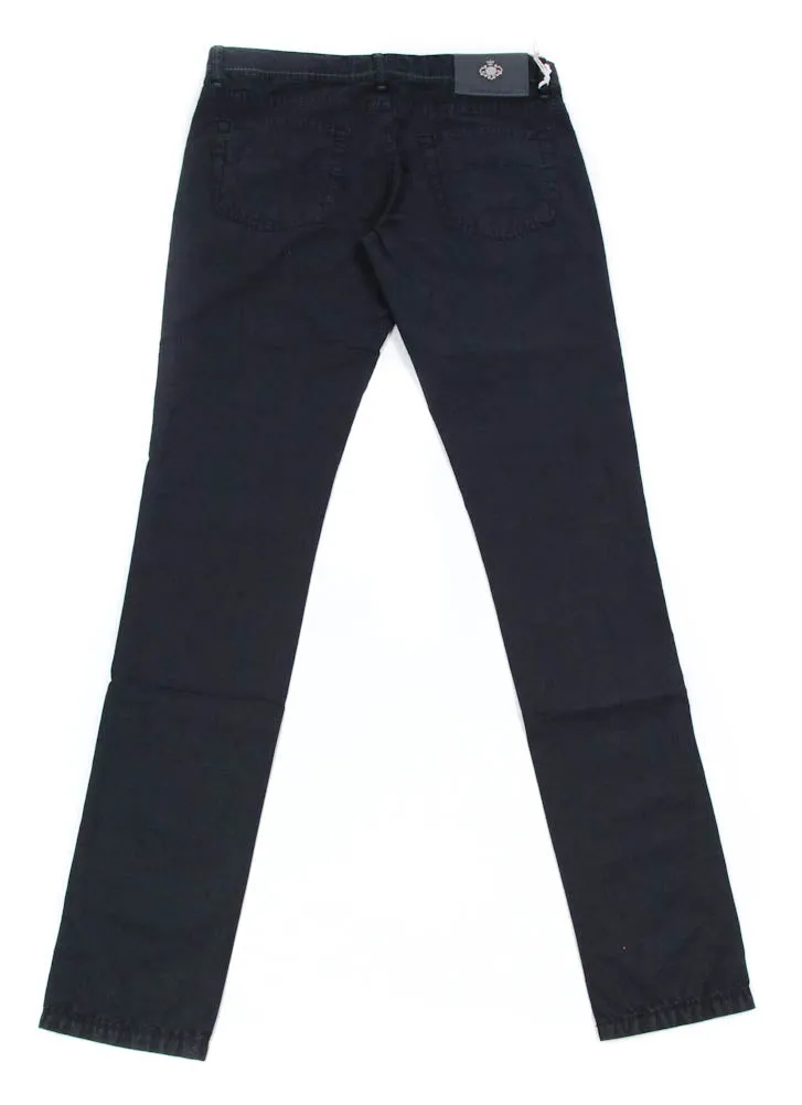 Luigi Borrelli Midnight Navy Blue Pants - 42 US / 58 EU