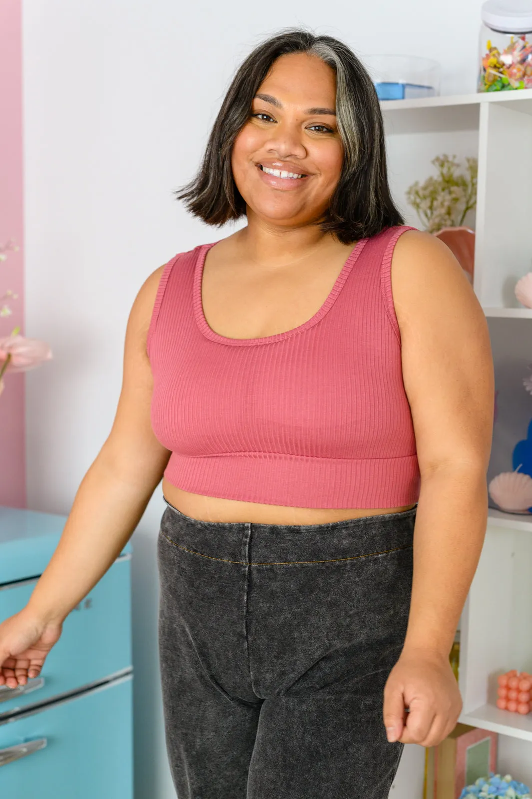 Made The Cut Bralette in Mauve