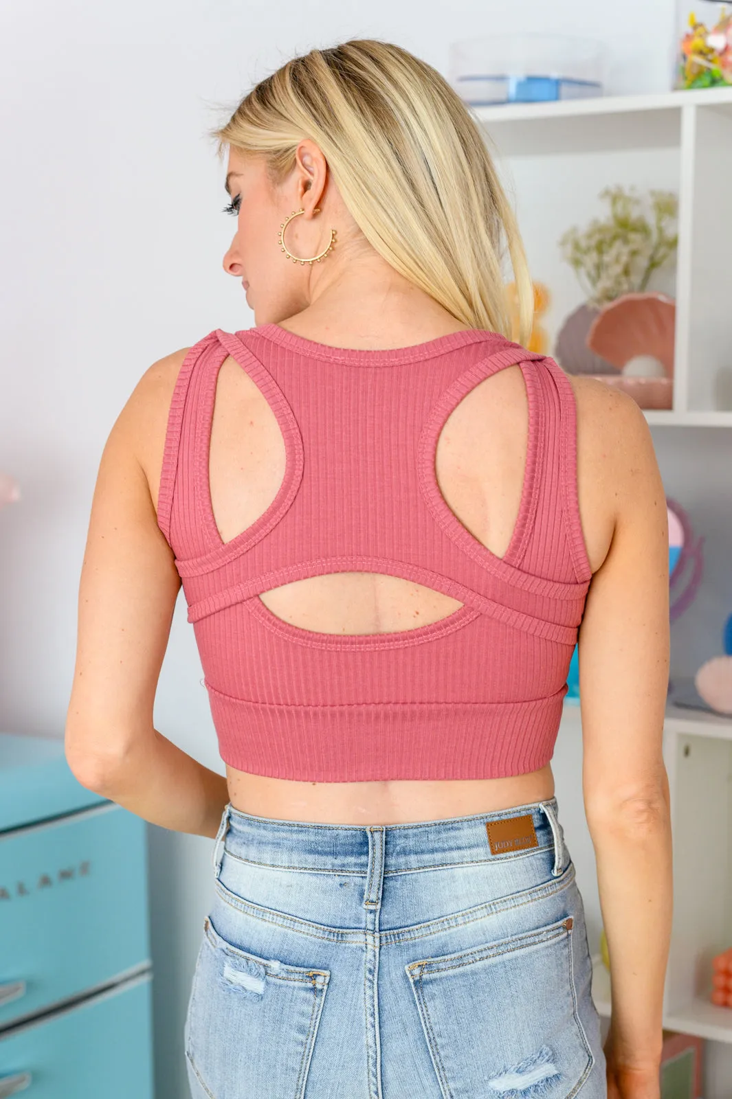 Made The Cut Bralette in Mauve