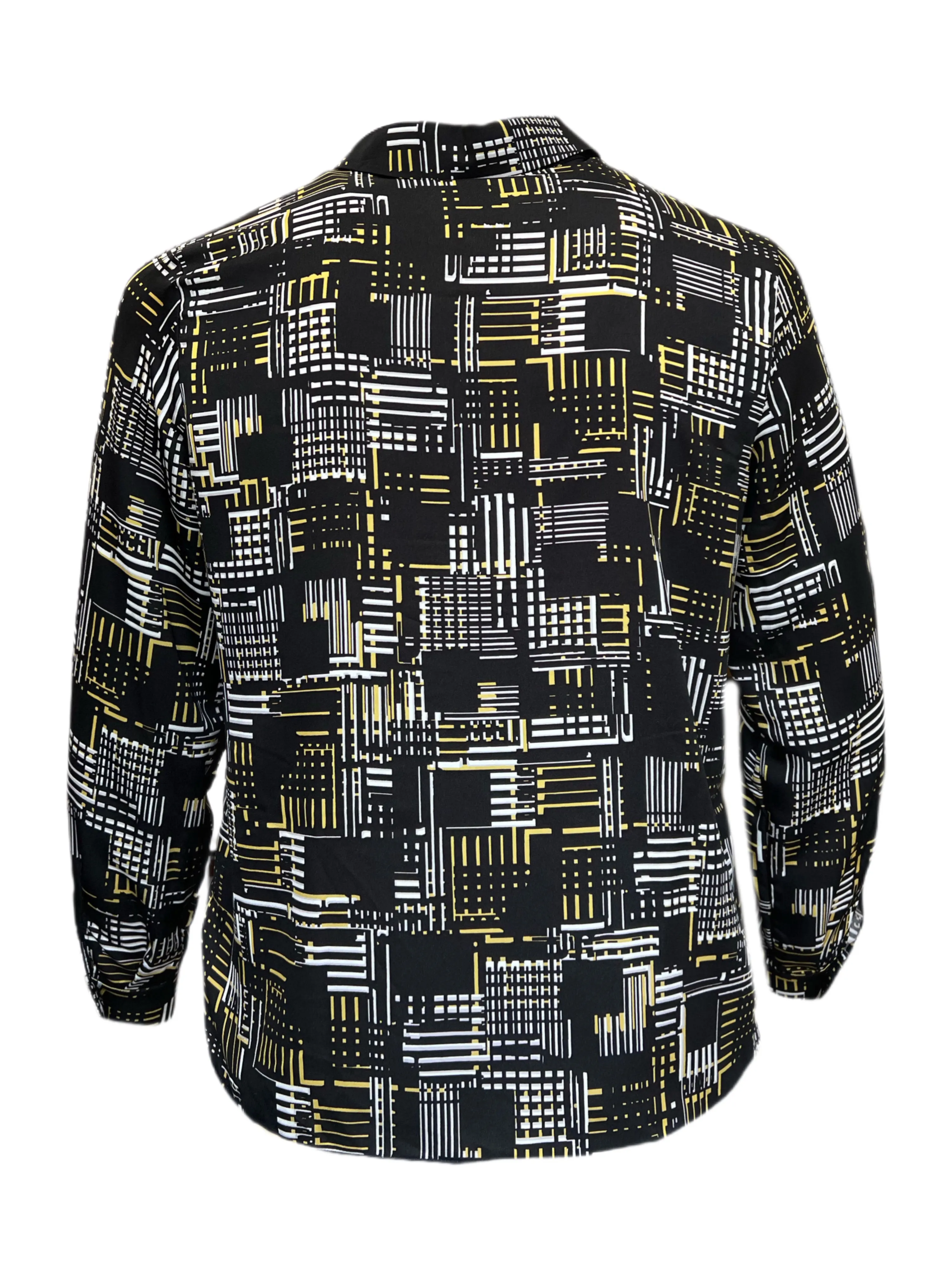 Marina Rinaldi Women's Black Bella Button Down Shirt Size 12W/21 NWT