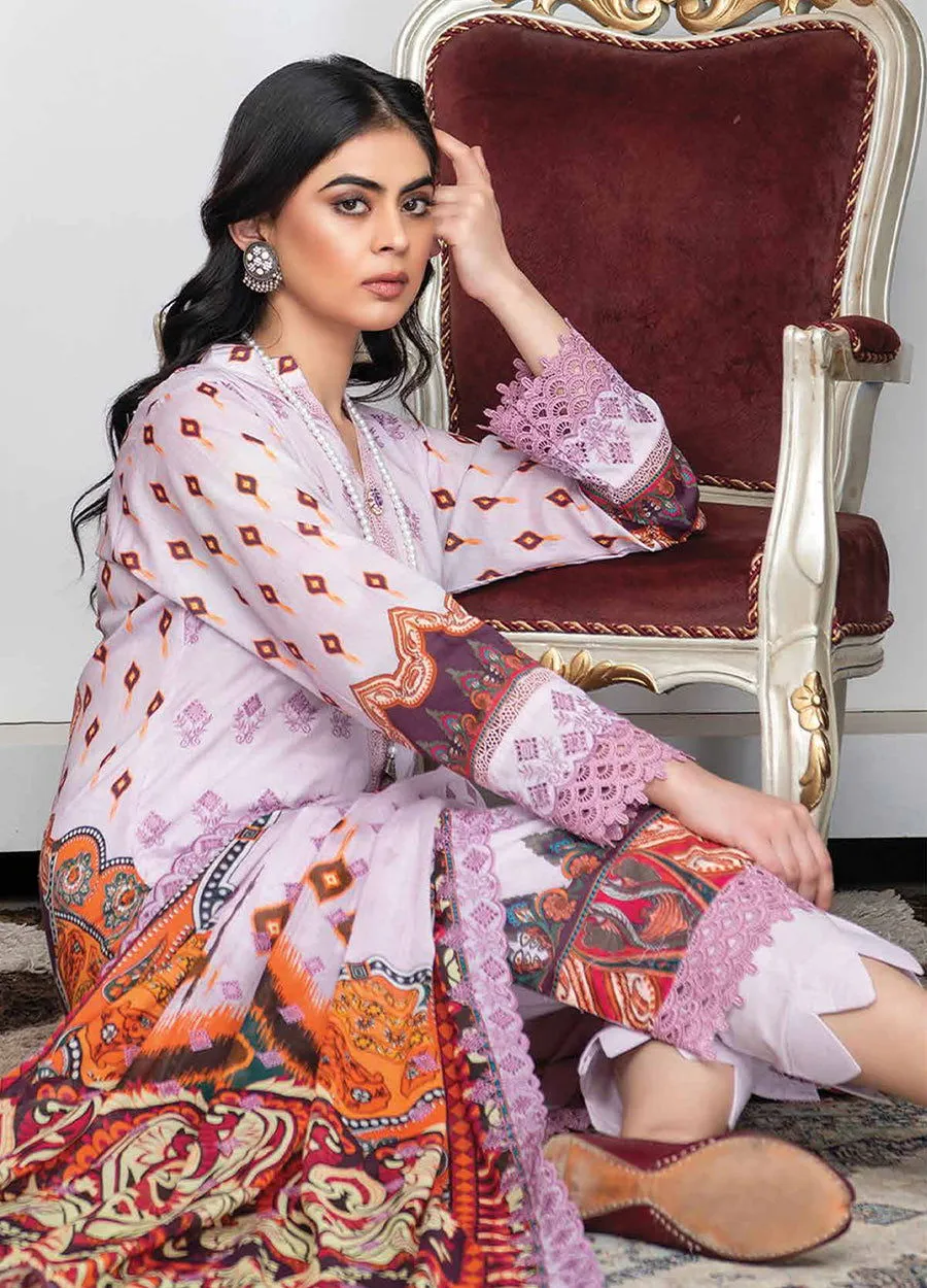 Mashaal Riaz Arts Exclusive Digital Embroidered 3pcs