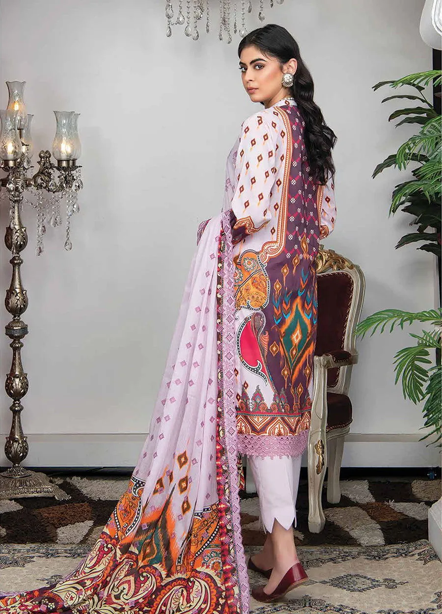 Mashaal Riaz Arts Exclusive Digital Embroidered 3pcs
