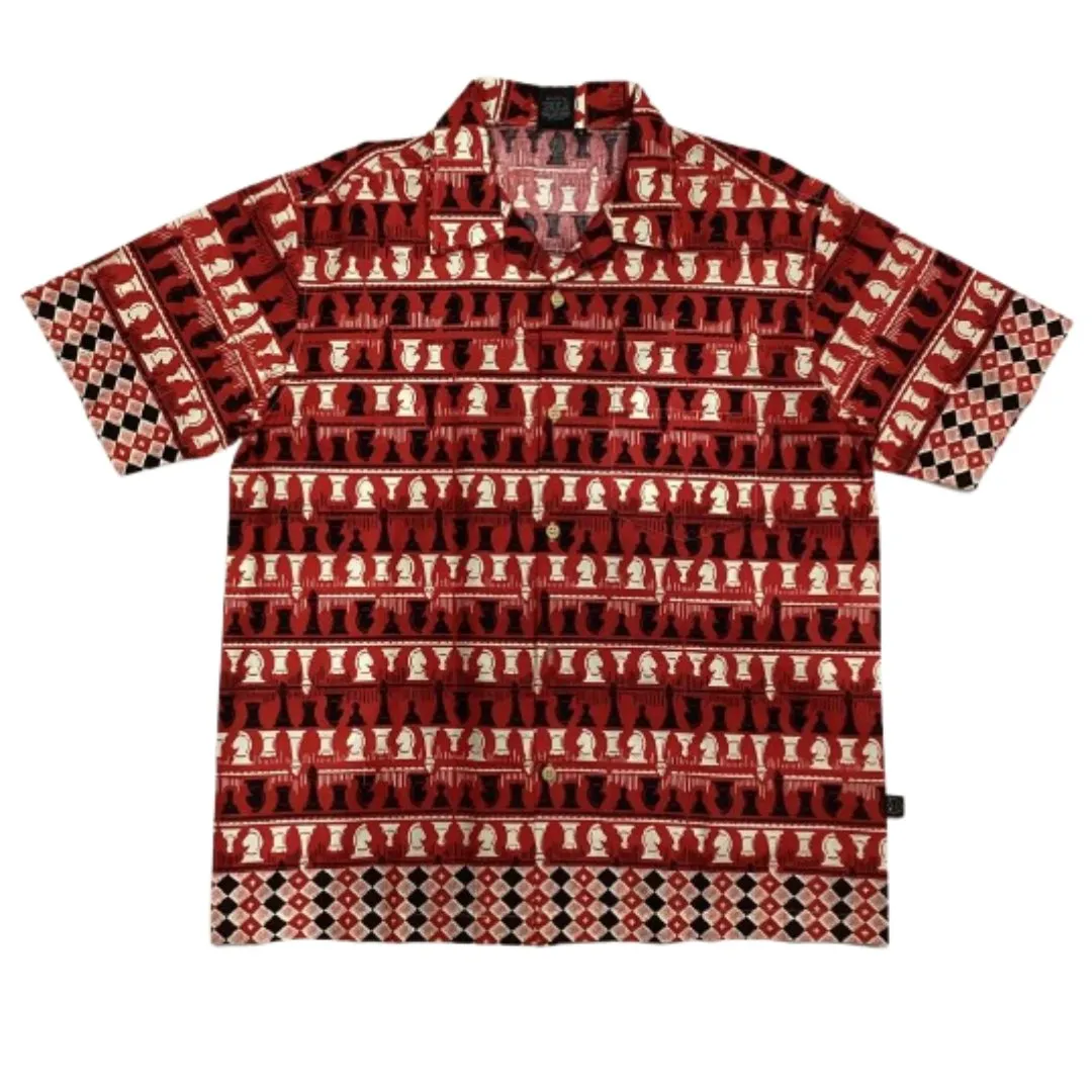 MAUI AND SONS POLO BUTTON DOWN SHORT SLEEVES - RED