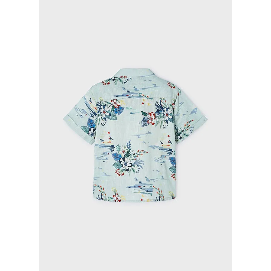 Mayoral Botanic Button Down Shirt