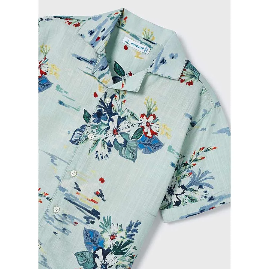 Mayoral Botanic Button Down Shirt