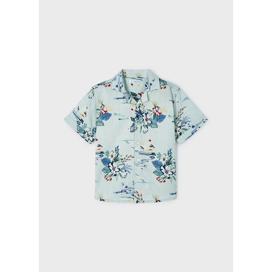 Mayoral Botanic Button Down Shirt