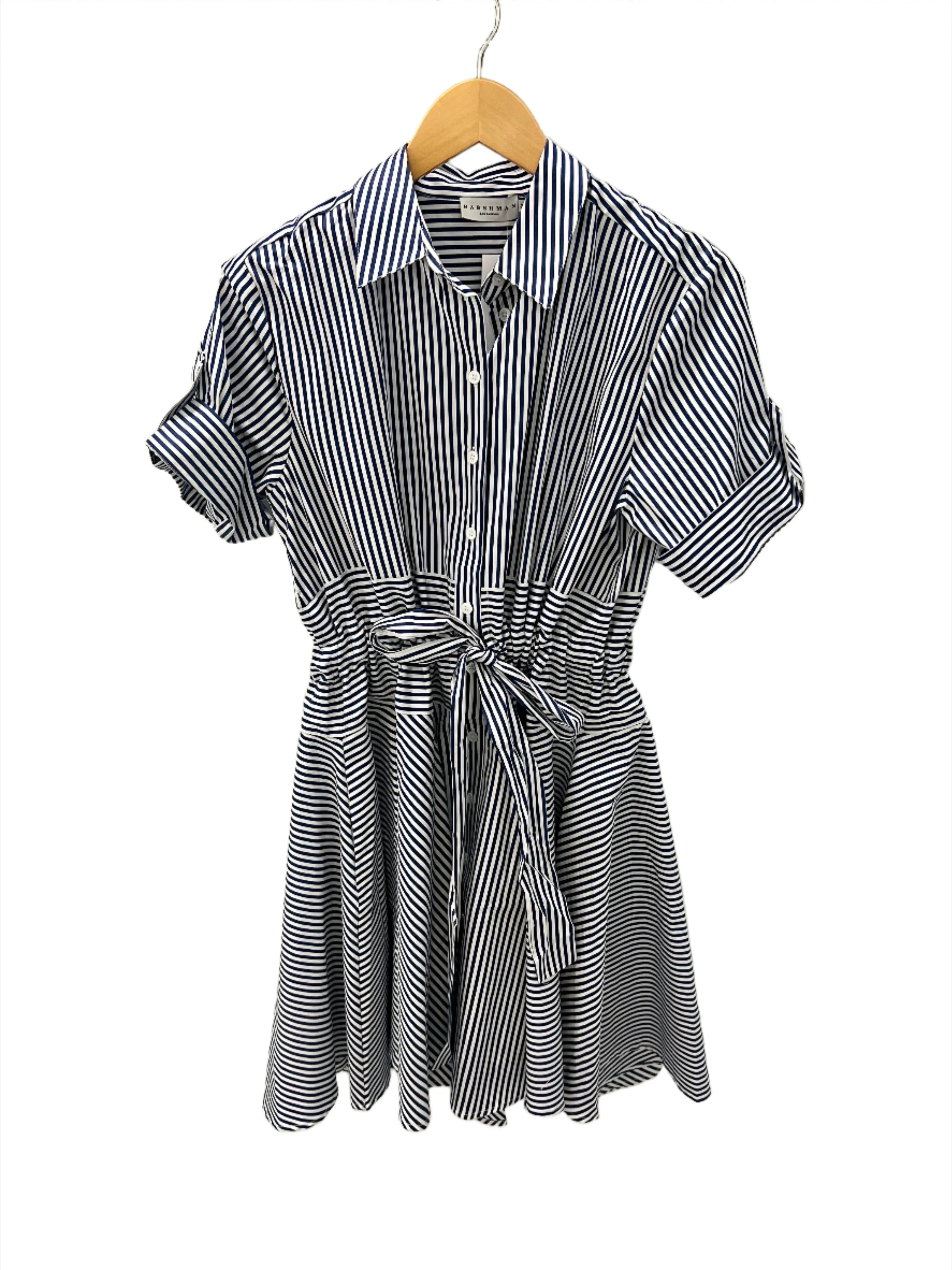 Meadow Stripe Shirt Dress