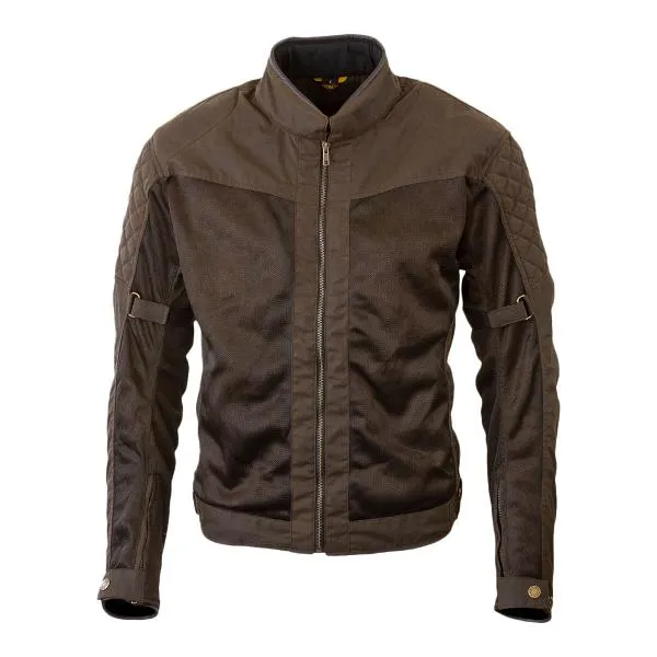 MERLIN Mens Motorcycle Textile Jacket Chigwell Lite Black