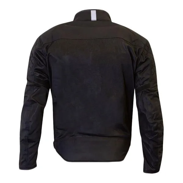MERLIN Mens Motorcycle Textile Jacket Chigwell Lite Black
