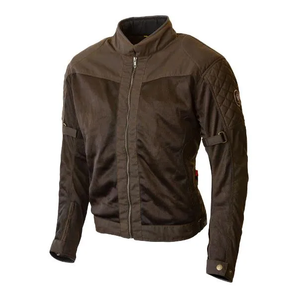 MERLIN Mens Motorcycle Textile Jacket Chigwell Lite Black