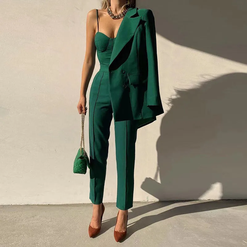 Metro Commuter Straight Suit