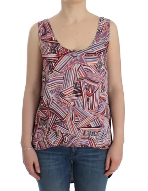 Multicolor sleeveless top