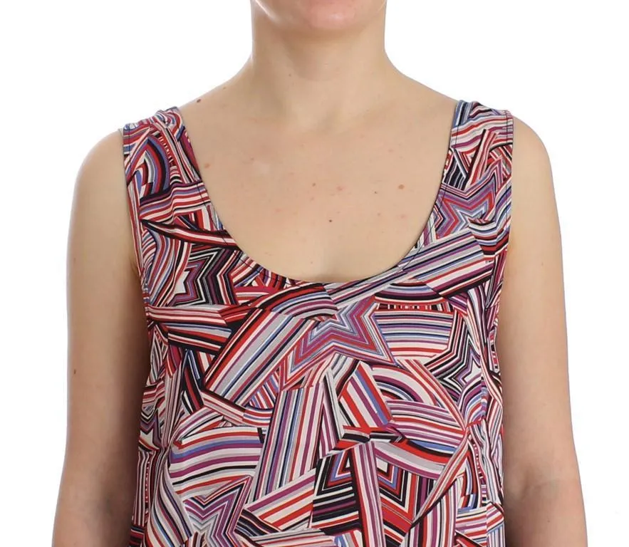 Multicolor sleeveless top
