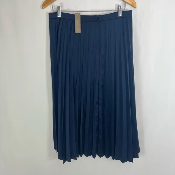 NEW / J.Crew Pleated midi skirt / B003