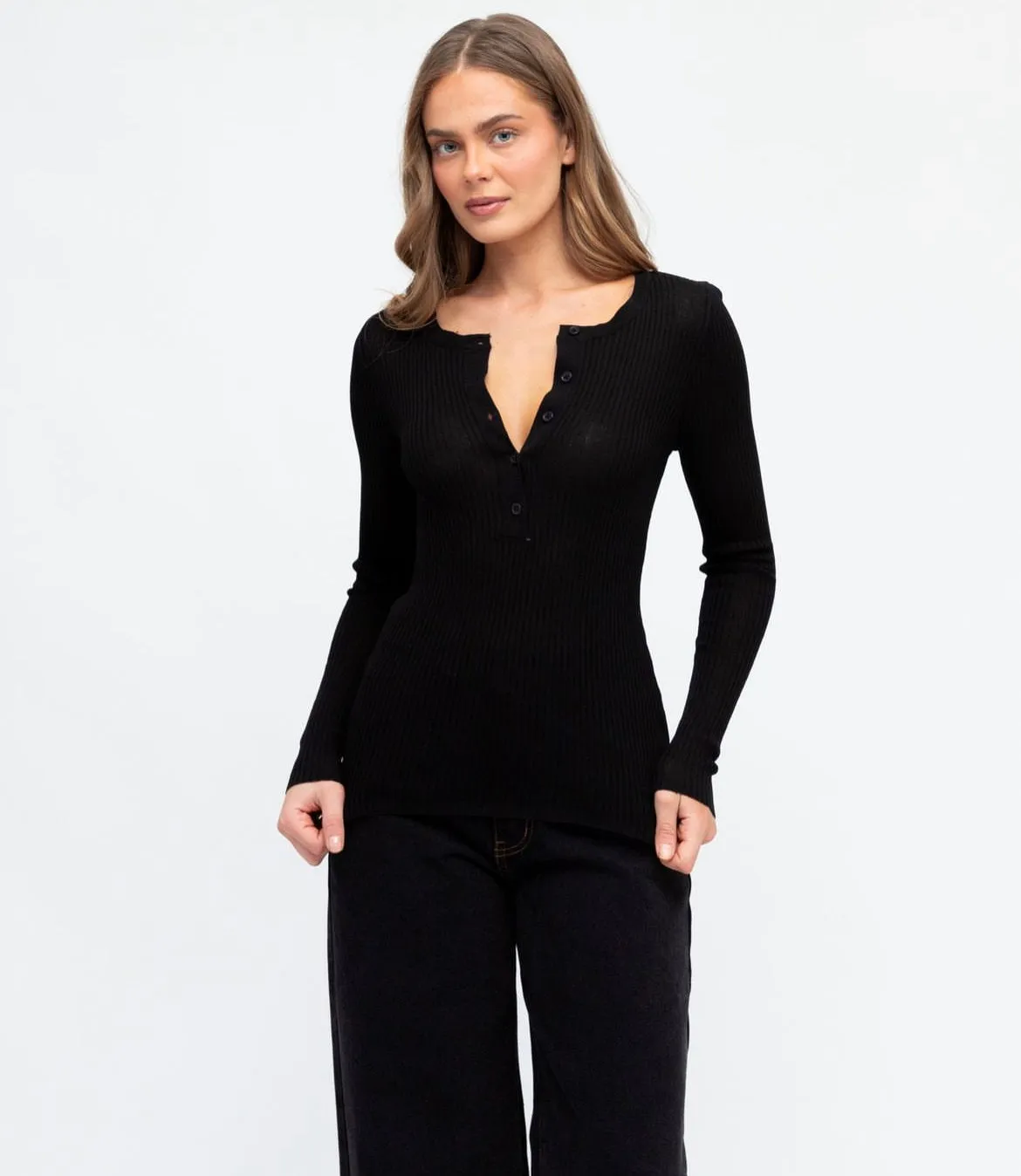 Noah Button Top