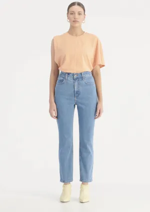 NOBODY DENIM Frankie Jean Ankle Stretch - Ether Blue