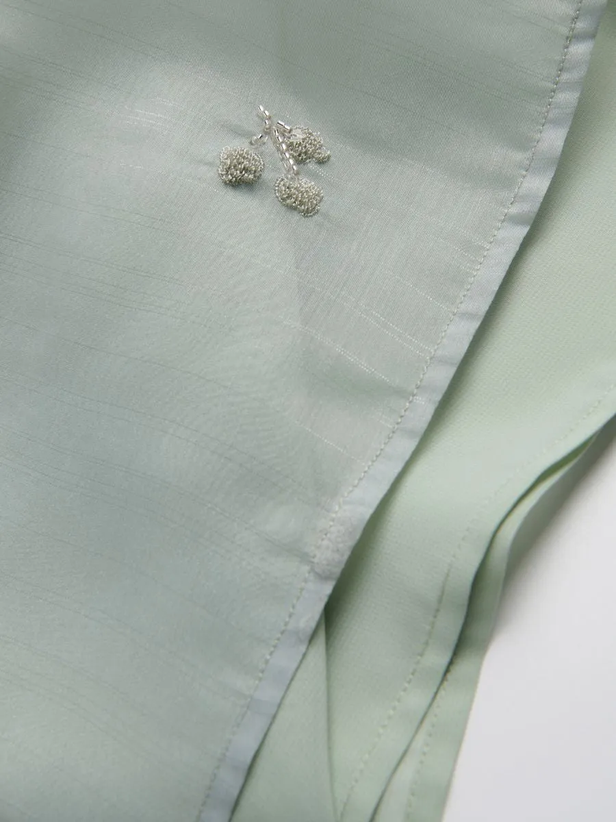 Openwork skirt