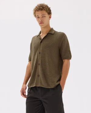 Peyton Knit Shirt Military