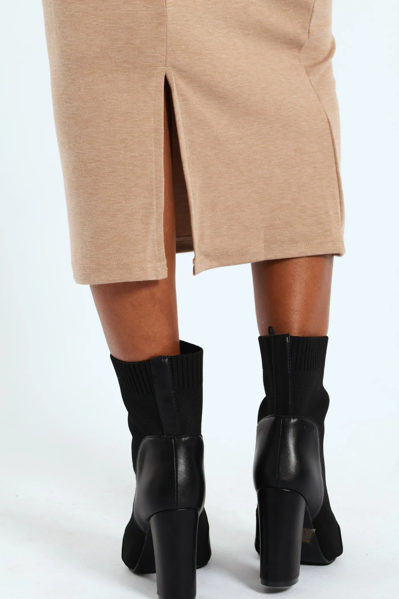 Ponti Tube Midi Skirt - Stone