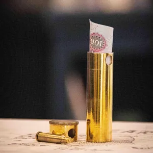 Pro Bill Tube (Brass) by Premium Magic