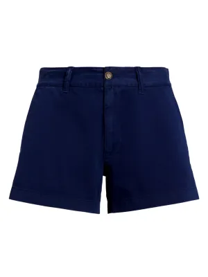 RALPH LAUREN WOMEN Cotton Chino Short Navy