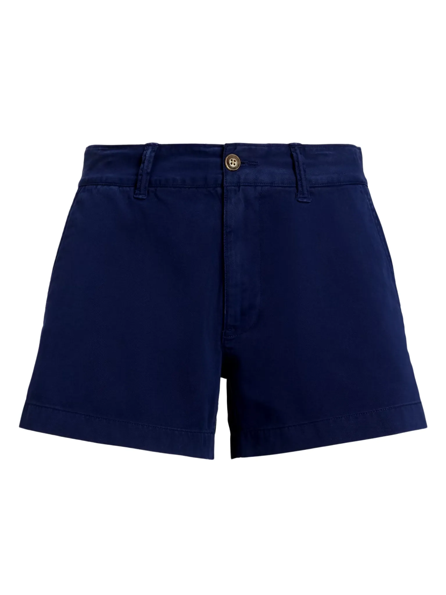 RALPH LAUREN WOMEN Cotton Chino Short Navy