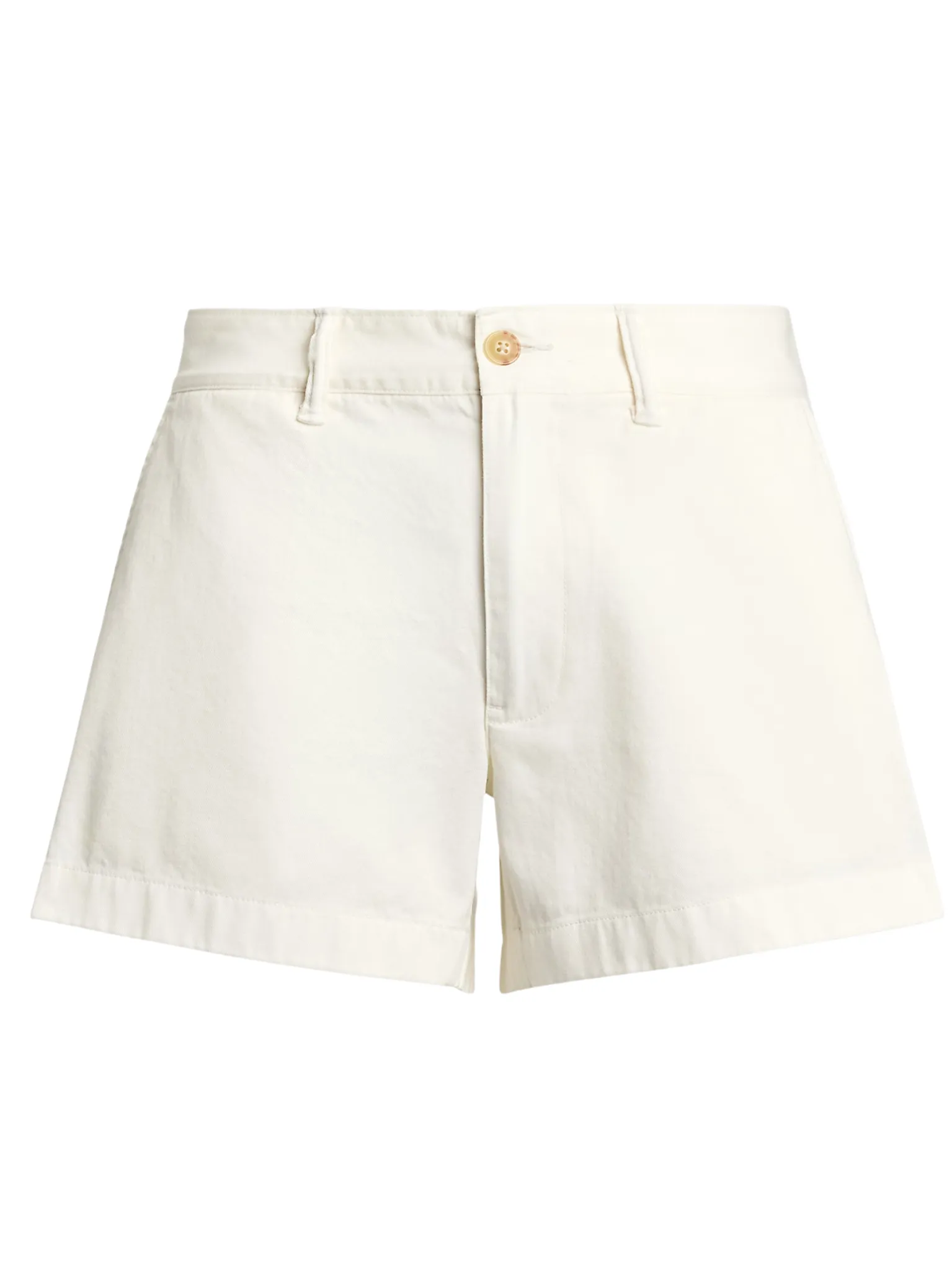 RALPH LAUREN WOMEN Cotton Chino Short White