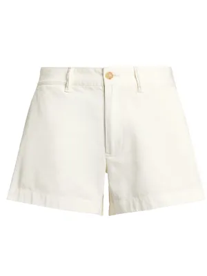 RALPH LAUREN WOMEN Cotton Chino Short White