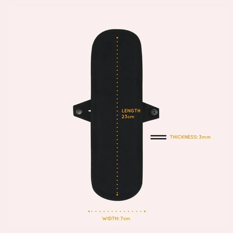 Regular Pad Reusable - Black