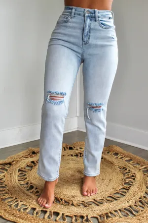 Rivers Slim Straight Jean • Light Wash