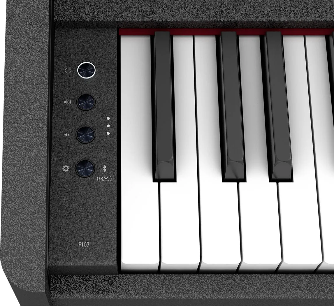 Roland F107-BK Slim Digital Piano Black