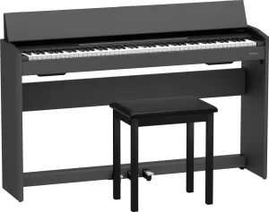 Roland F107BK Compact Digital Piano BLACK with Bench