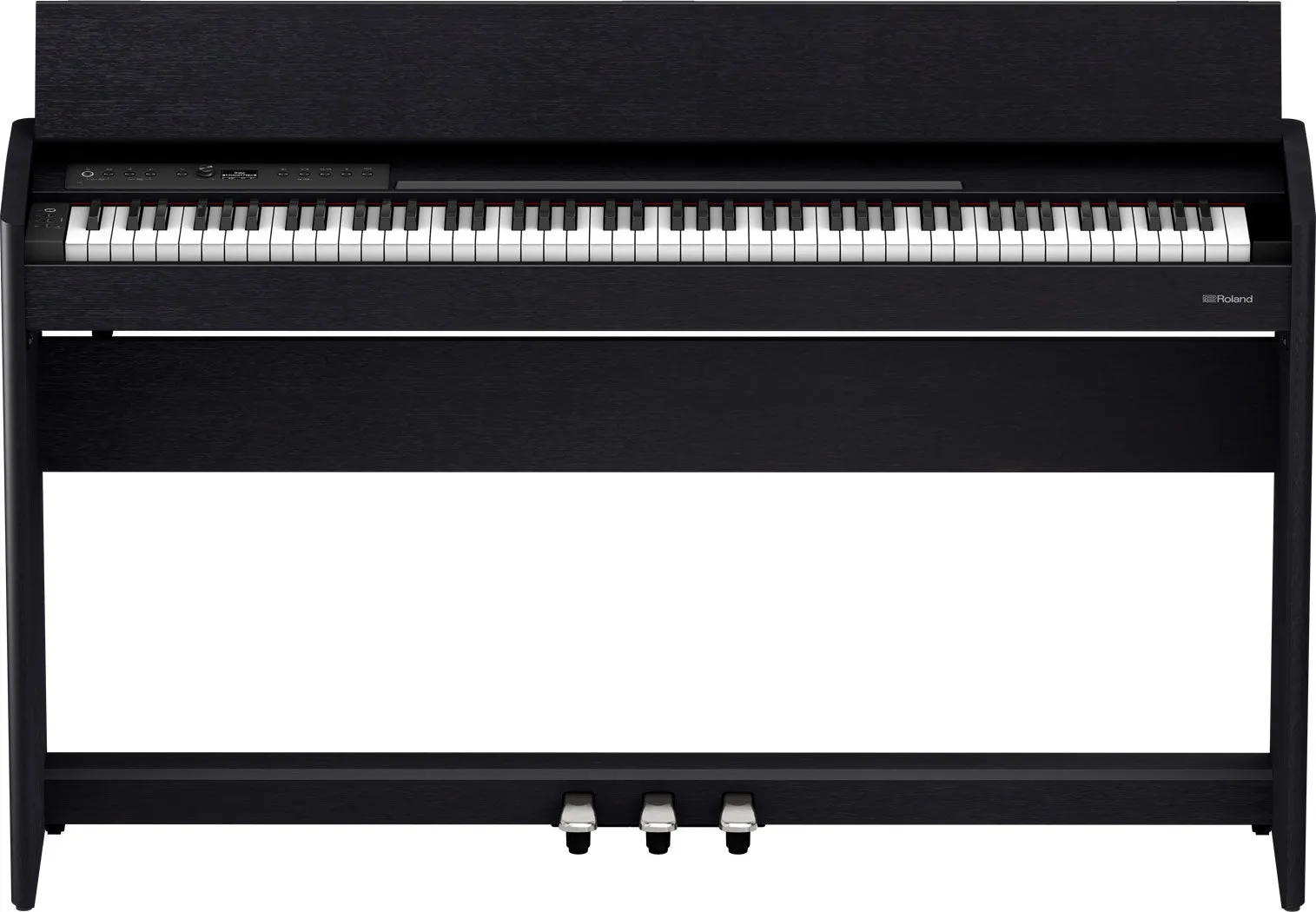 Roland F701-CB Compact Digital Piano Contemporary Black Bundle