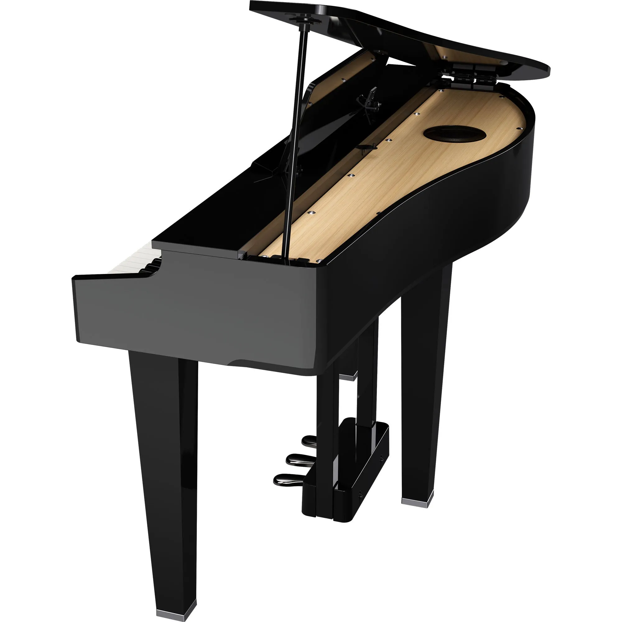 Roland GP-3-PE Compact Digital Grand Piano Polished Ebony