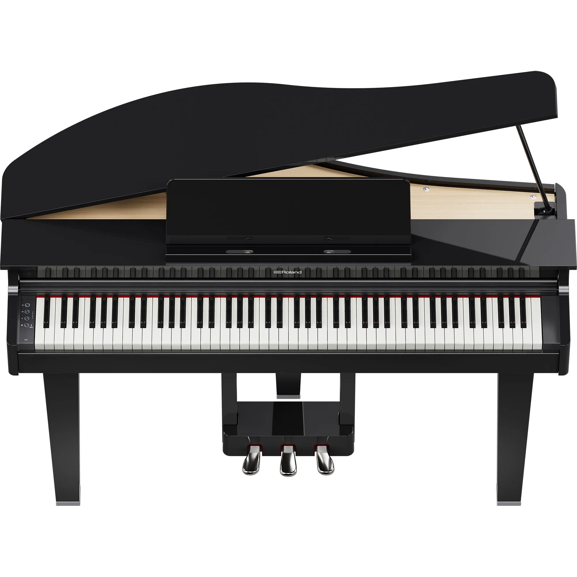 Roland GP-3-PE Compact Digital Grand Piano Polished Ebony