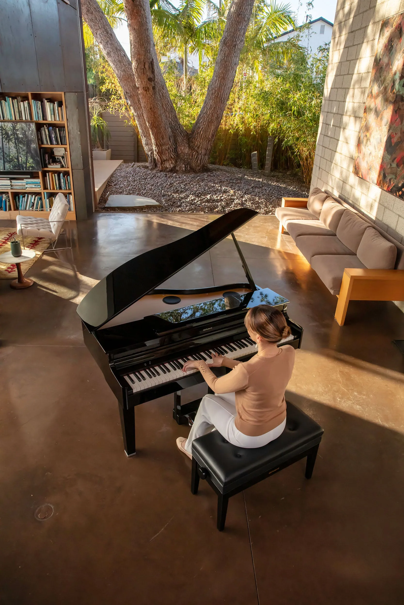 Roland GP-6-PE Digital Grand Piano Polished Ebony