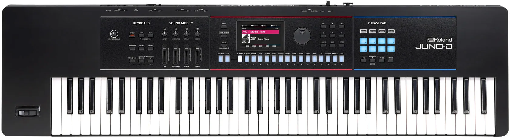 Roland JUNO-D7 Performance Synthesizer Keyboard (76 keys)