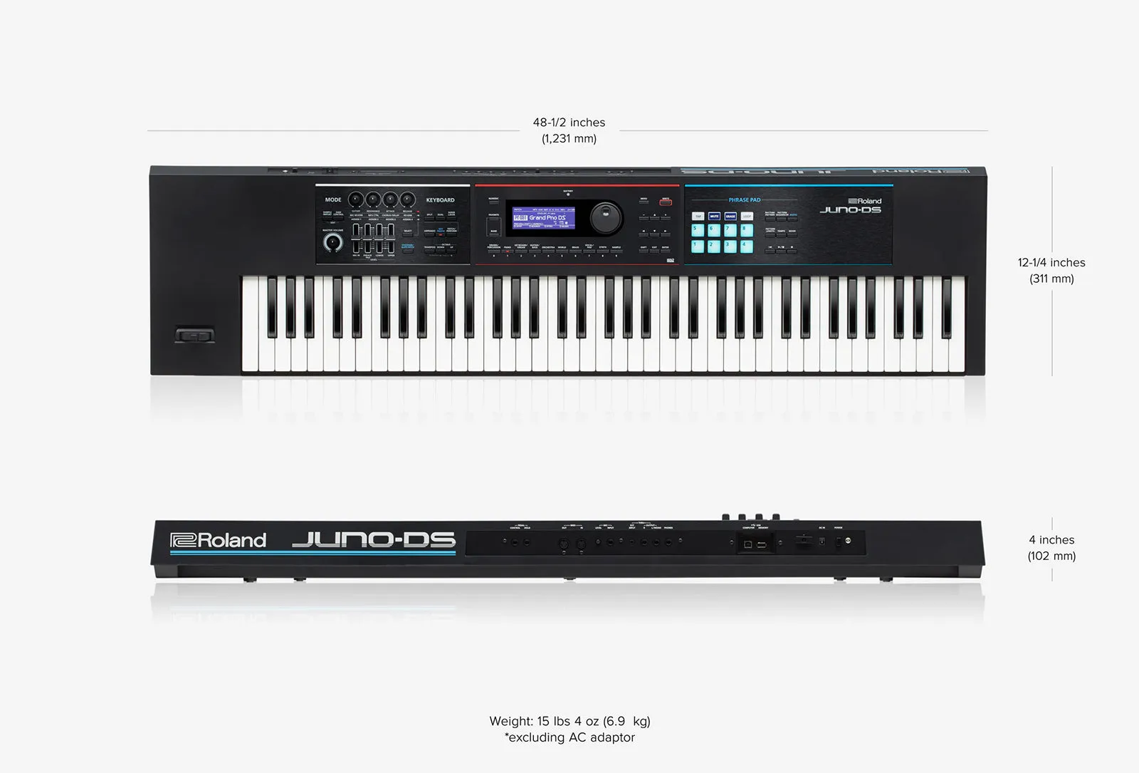 Roland JUNO-DS Synthesizer 76 Note