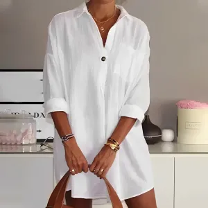 Sara® | Half Sleeve Loose Shirt