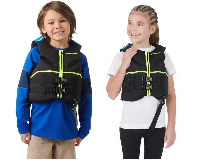 SEA-DOO UNISEX KIDS’ FREEDOM PFD/LIFE JACKET
