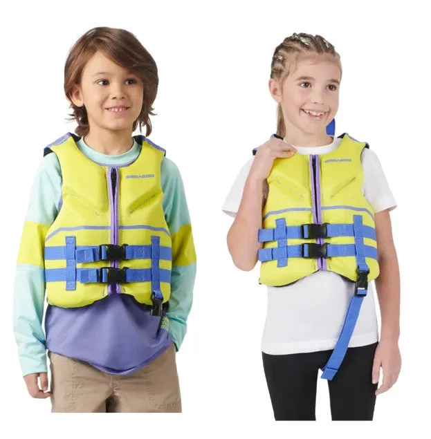 SEA-DOO UNISEX KIDS’ FREEDOM PFD/LIFE JACKET