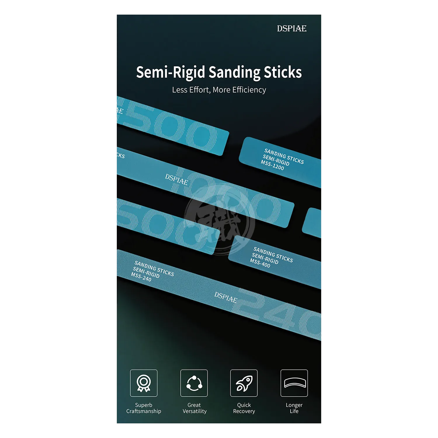 Semi-Rigid Sanding Stick [#1500]
