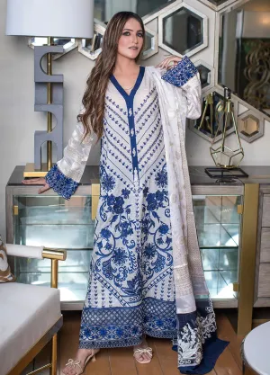 Shu Luxury Embroidered Unstitched 3Pcs