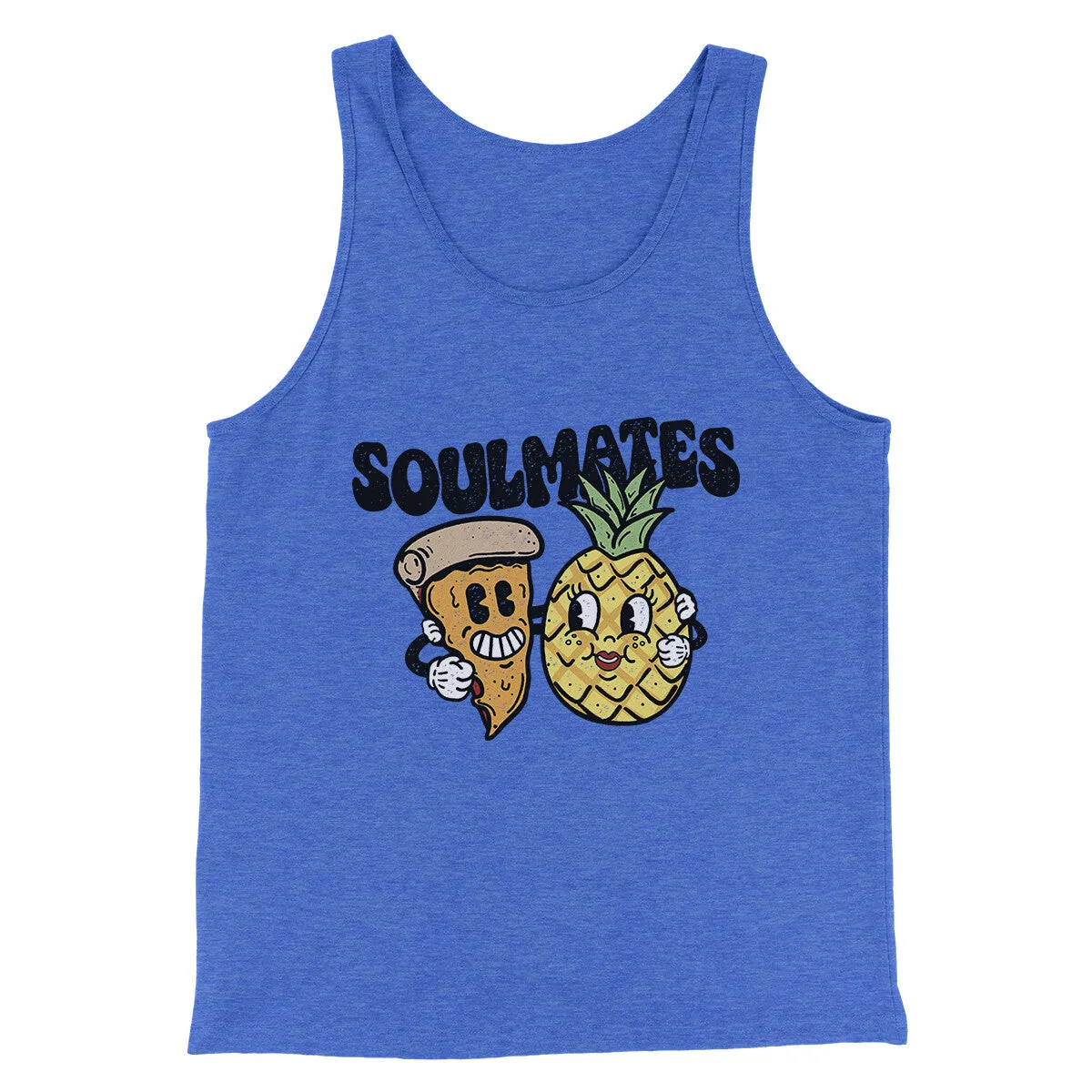 Soulmates Pineapple & Pizza Men/Unisex Tank Top
